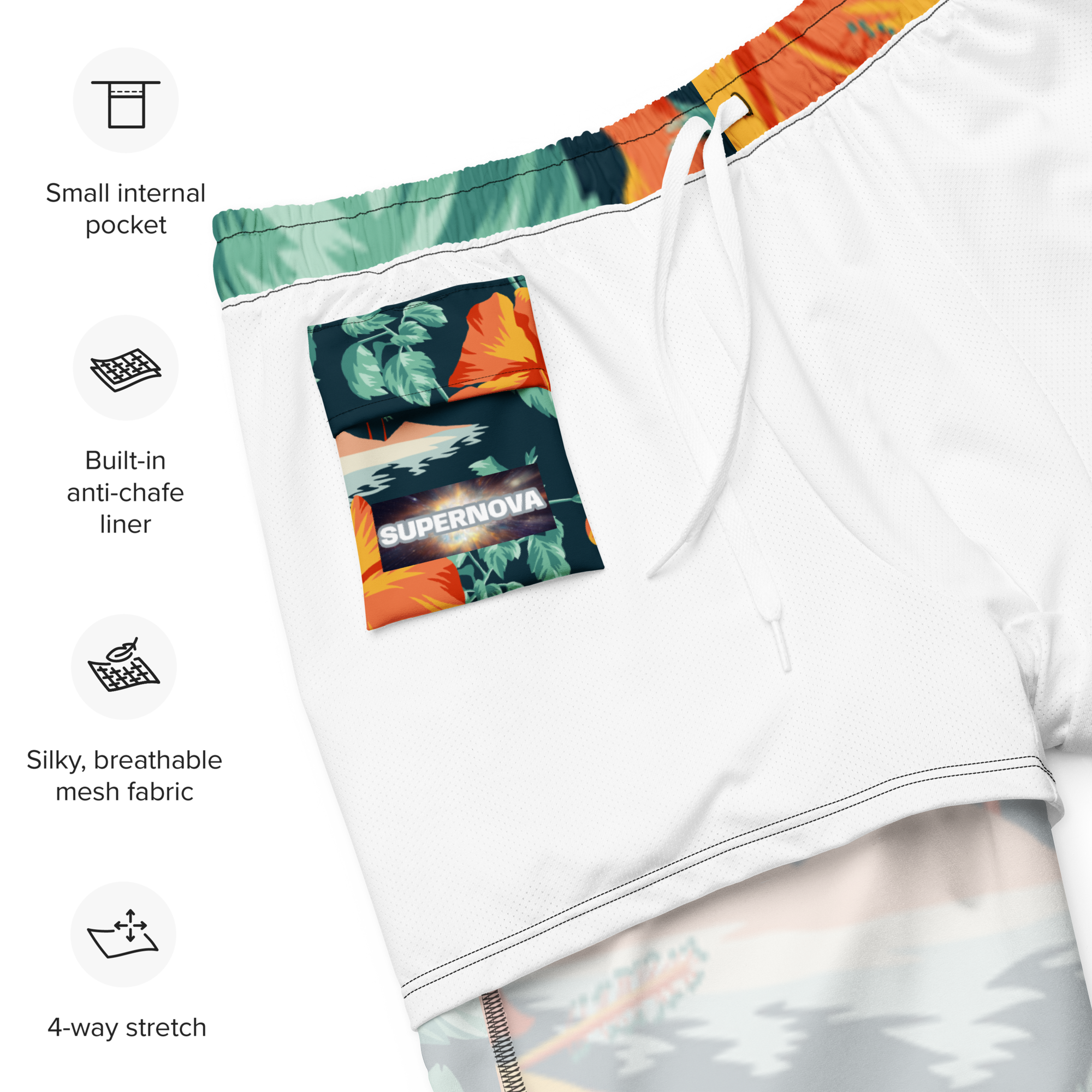 supernova sun mode Swim Trunks