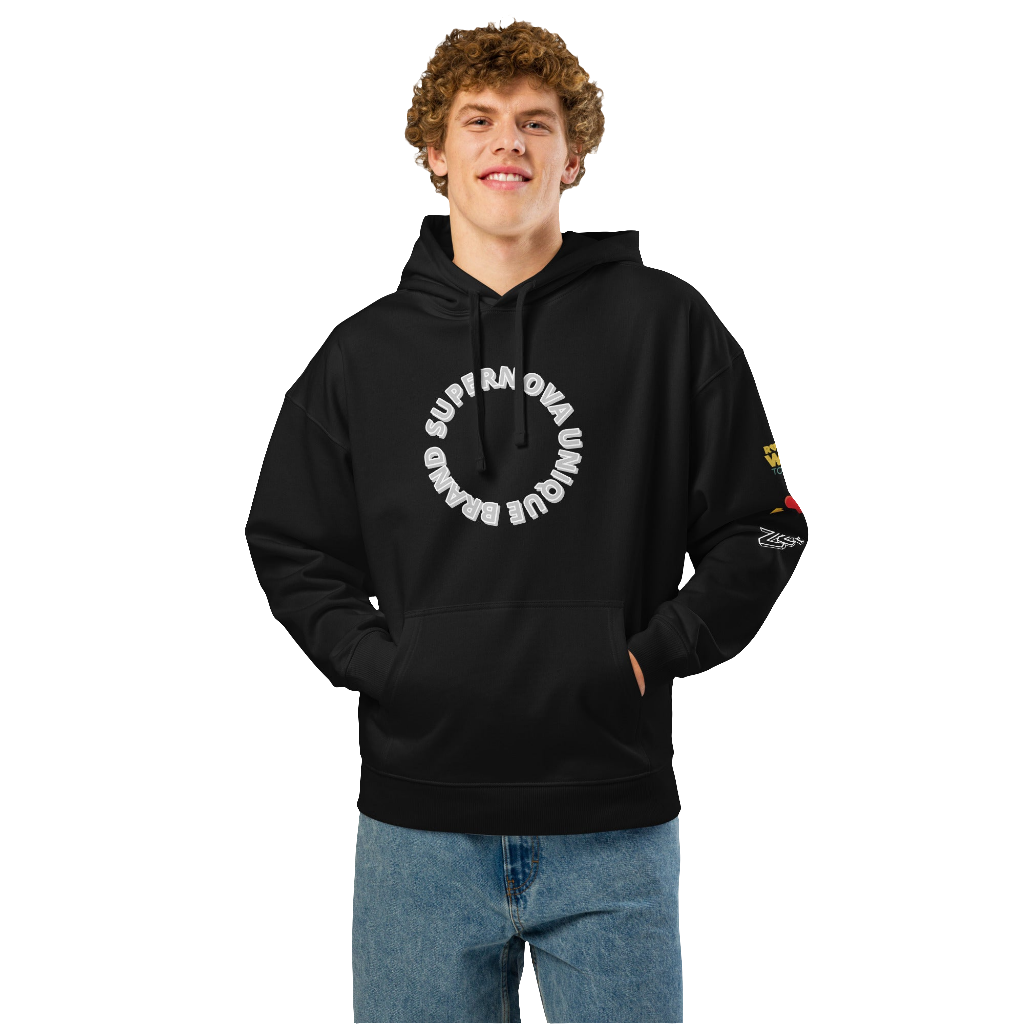 Unisex organic relaxed hoodie