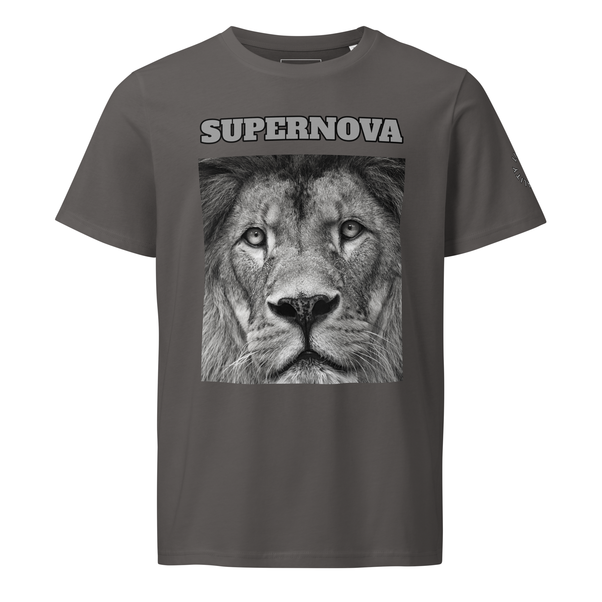 SUPER NOVA LION Unisex organic mid-light t-shirt