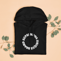 Unisex organic relaxed hoodie