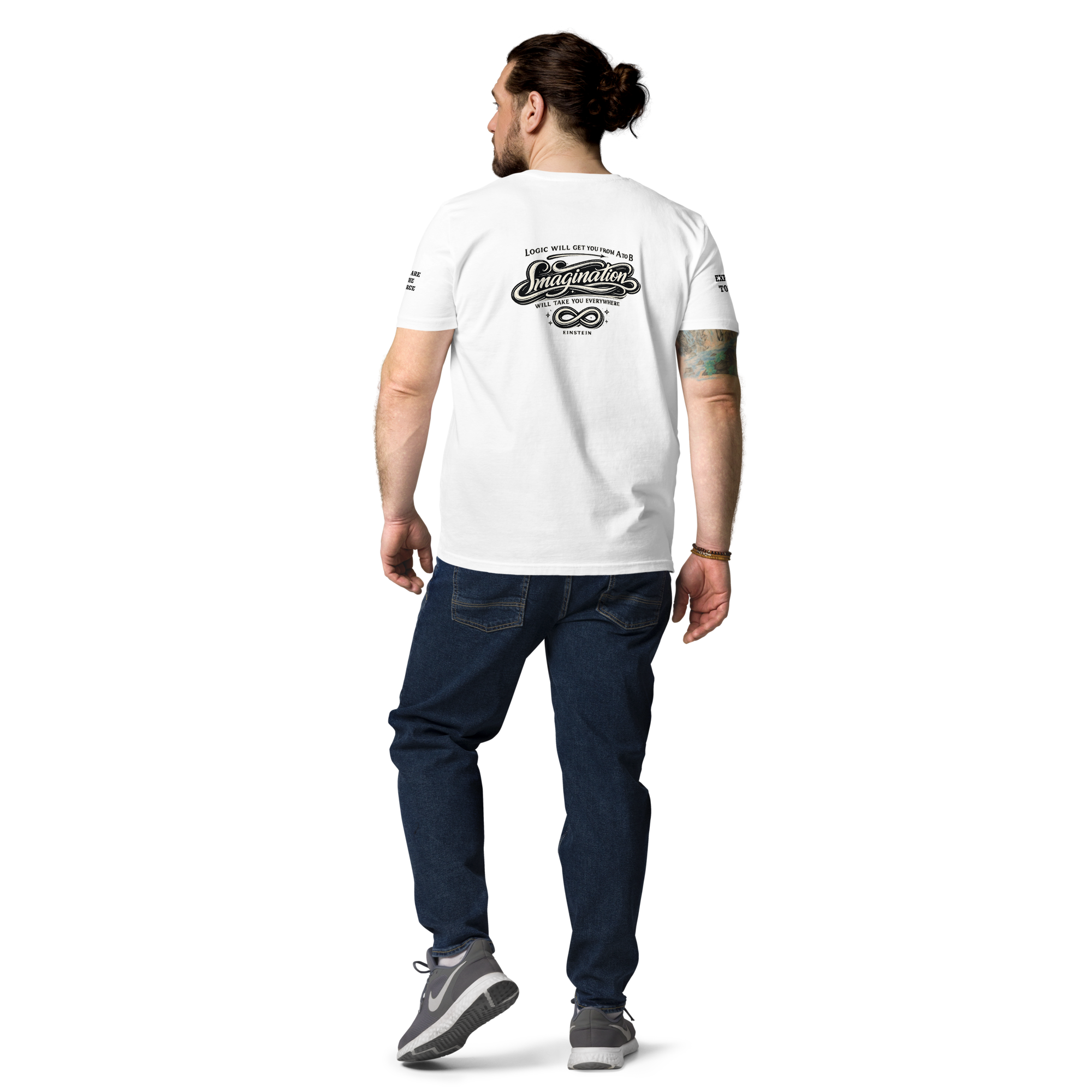 Unisex organic cotton t-shirt imagination